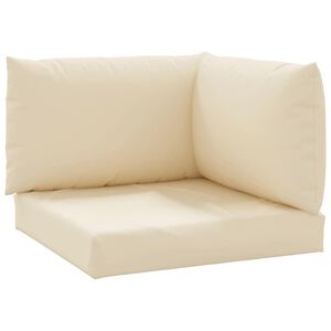 vidaXL pallehynder 3 stk. oxfordstof beige