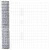 vidaXL Euro Hejn 1,5 x 10 m PVC-belagt jern
