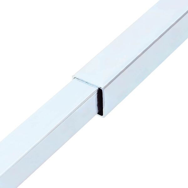 vidaXL Justerbar vinduessikkerhedsbar 6 pcs S&oslash;lv St&aring;l