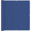 vidaXL Altan Sk&aelig;rm Bl&aring; 110 x 800 cm Oxford stof