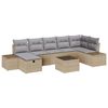 vidaXL Sofa S&aelig;t 7 stk. polyrattan