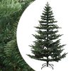 vidaXL Kunstigt Hinged Juletr&aelig; 210 cm PE og PVC Gr&oslash;n