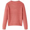 Sweater til b&oslash;rn str. 128 strikket pink