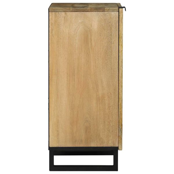 vidaXL Sideboard Brun 40 x 33 x 75 cm Massivt mangotræ