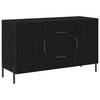 vidaXL Sideboard Sort eg 100 x 36 x 60 cm Konstrueret tr&aelig;