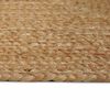 vidaXL Område tæppe Beige 80 x 300 cm Jute