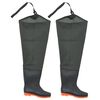 vidaXL hip waders str. 39 m&oslash;rkegr&oslash;n