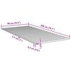 vidaXL sengelameller 90x200 cm massivt fyrretr&aelig;