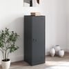 vidaXL skænk 34,5x39x107 cm stål antracitgrå