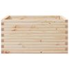 vidaXL plantekasse 90x90x46 cm massivt fyrretr&aelig;