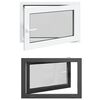 vidaXL Kip & Drej K&aelig;lder Vinduet RISOR 90 x 50 cm PVC og glas