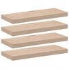vidaXL v&aelig;ghylder 4 stk. 60x23,5x4 cm konstrueret tr&aelig;
