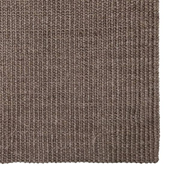 vidaXL gulvt&aelig;ppe 66x300 cm naturlig sisal brun