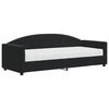 vidaXL daybed med madras 80x200 cm velour sort