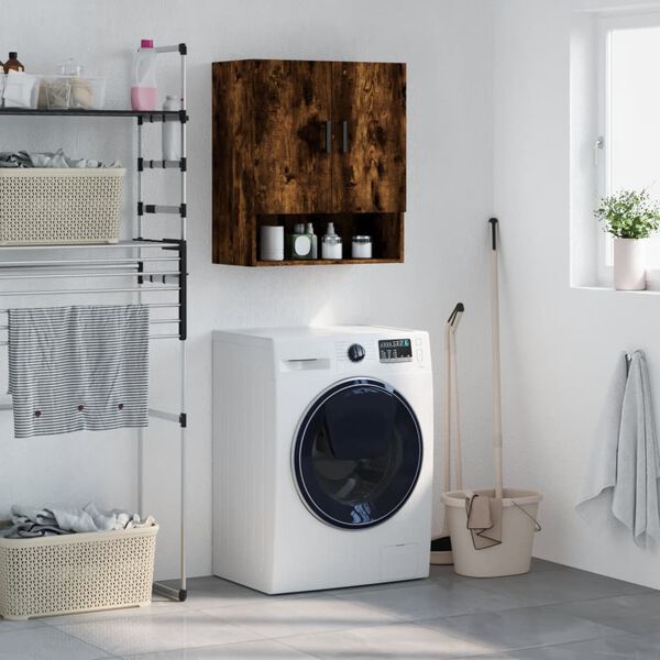 vidaXL v&aelig;gskab 60x31x70 cm konstrueret tr&aelig; r&oslash;get egetr&aelig;sfarve