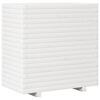 vidaXL plantekasse 70x40x72 cm massivt fyrretr&aelig; hvid