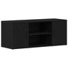 vidaXL TV-skab Sort eg 100 x 35 x 40 cm Konstrueret tr&aelig;