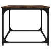 vidaXL sofabord 102x50x40 cm konstrueret tr&aelig; og jern r&oslash;get egetr&aelig;