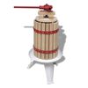 vidaXL frugt- og vinpresser 6 l
