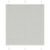 vidaXL Pliss&eacute;gardin Lysegr&aring; 120x100 cm Stofbredde 119,4 cm Polyester