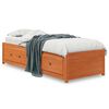 vidaXL daybed uden madras 90x190 cm massivt fyrretr&aelig; gyldenbrun