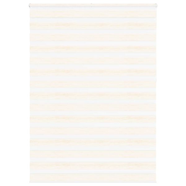 vidaXL zebragardin marmorbeige 160x230 cm stofbredde 155,9cm polyester