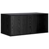 vidaXL Kattebur m&oslash;bel Sort eg 100 x 49 x 45 cm Konstrueret tr&aelig;