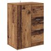 vidaXL Sideboard Gammelt tr&aelig; 59 x 39 x 80 cm Konstrueret tr&aelig;