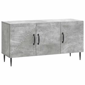 vidaXL TV-skab Betongr&aring; 99 x 34,5 x 50 cm Konstrueret tr&aelig;