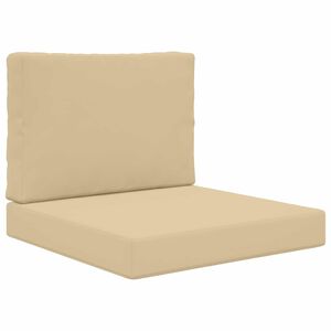 vidaXL Udend&oslash;rs Sofa Pude 2 pcs Beige Polyester