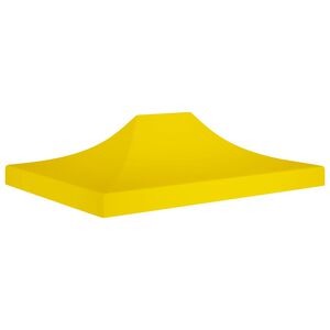 vidaXL tag til festtelt 4,5x3 m 270 g/m&sup2; gul