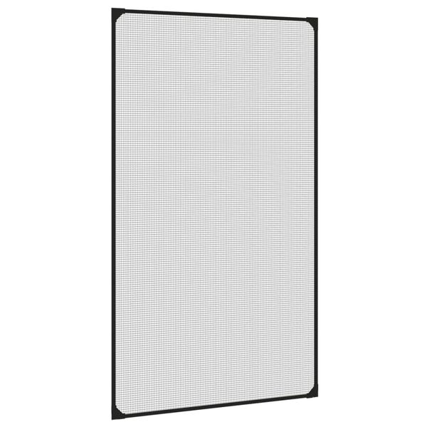 vidaXL magnetisk insektnet til vinduer 80x140 cm antracitgr&aring;