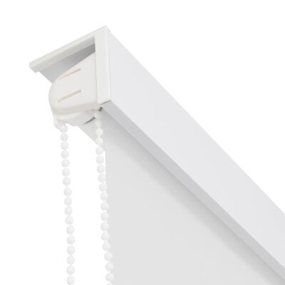 vidaXL rullegardin til badeværelse 140x240 cm hvid