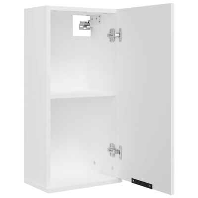 vidaXL væghængt badeværelsesskab 32x20x67 cm hvid