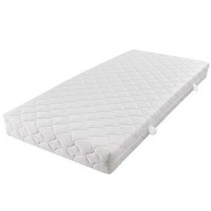 vidaXL madras med vaskbart betr&aelig;k 200 x 180 x 17 cm H3