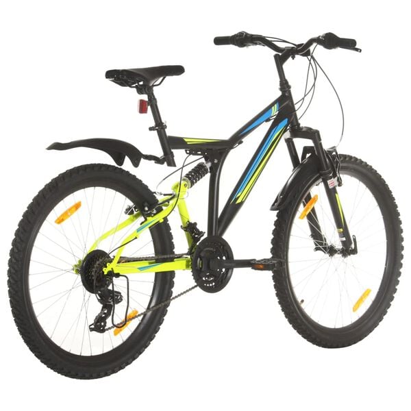 vidaXL mountainbike 21 gear 26 tommer hjul 49 cm sort