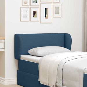 vidaXL Hovedg&aelig;rde&oslash;re Bl&aring; 40 x 23 x 6 cm Stof