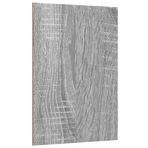 vidaXL Dekor Panels 12 stk. Gr&aring; Sonoma 30 x 42 x 0,27 cm