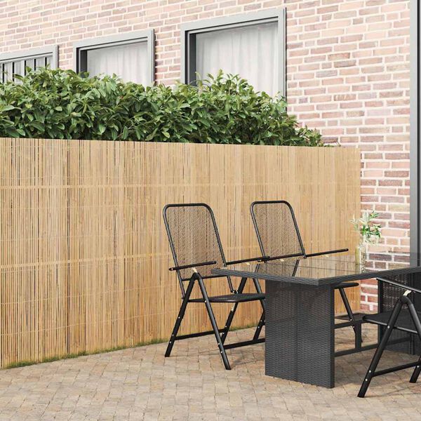 vidaXL Bambushegn Naturfarvet 600 x 150 cm Bambus