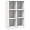 vidaXL bogreol 70x33x110 cm massivt fyrretr&aelig; hvid