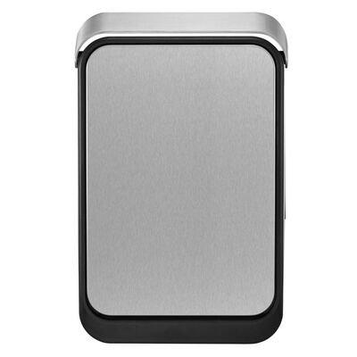 EKO affaldsspand Touch Bar 30 l mat sølvfarvet
