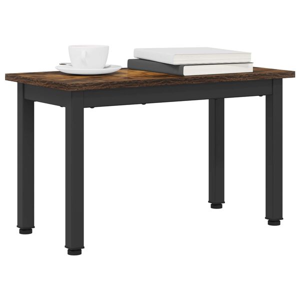 vidaXL Sofabord R&oslash;get Eg 60 x 30 x 36 cm Konstrueret tr&aelig;