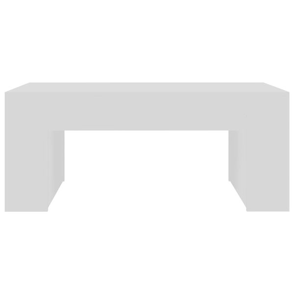 vidaXL sofabord 100x60x42 cm konstrueret træ hvid