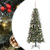 vidaXL Kunstigt juletr&aelig; med stativ Gr&oslash;n 150 cm PVC og plastik og st&aring;l