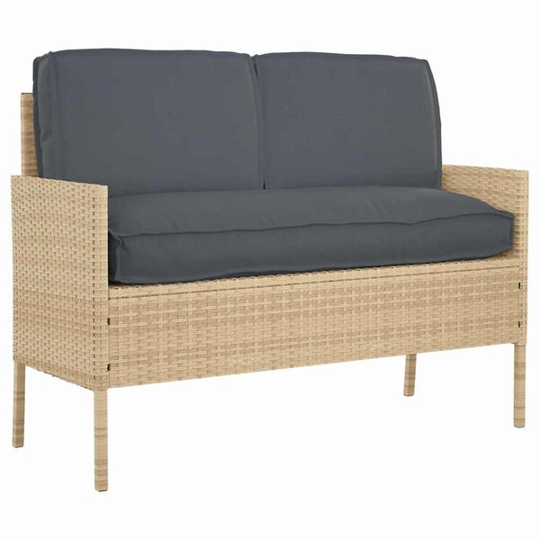 vidaXL Palle Pudes&aelig;t 3 pcs Antracit 120 x 50 x 12 cm Oxford stof