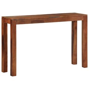 vidaXL konsolbord 120x30x76 cm massivt akacietr&aelig;