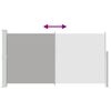 vidaXL sammenrullelig sidemarkise til terrassen 170 x 300 cm gr&aring;