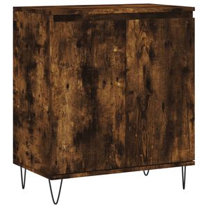 vidaXL sk&aelig;nk 60x35x70 cm konstrueret tr&aelig; r&oslash;get egetr&aelig;sfarve