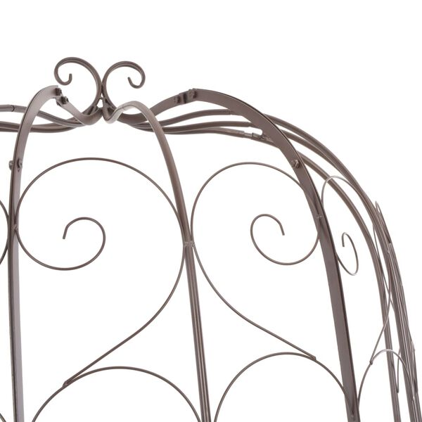 vidaXL havebænk 95 cm jern antik brun