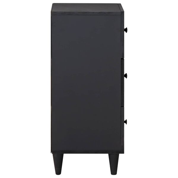 vidaXL Opbevaringsskabe Flerfarvet 40 x 33,5 x 75 cm Massivt mangotræ